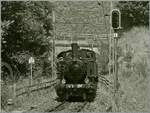 Das Bild zeigt die Ed 2x 2/2 in Sumiswald-Gr�nen auf dem Streckenast. Man k�nnte meinen die Lok f�hrt in den Bahnhof ein, in Wirklichkeit ist der Zug hier abgestellt. Die Lok geh�rt der SBB Historic, wird aber von der OeBB Historic betreut. 

14. Juni 2025