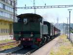 SBB Historic - Dampflok Ed 2 x 2/2 196 zu Besuch beim Jubilum 150 Jahre Waldshut–Turgi bei einer Extrafahrt in Dttingen am 23.08.2009