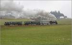 Winterdampf des Vereins Historische Emmentalbahn.