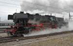 Abschiedsfahrt Dampflok 23 058 von Romanshorn nach Schaffhausen .Die Grossdampflokomotive 23 058 der Eurovapor wurde am Sonntag, den 21.