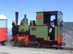 Dampflok Jung Nr. 1693 (1911), Spur 60cm,  Liseli . 
Einsatz auf der Panoramabahn  Parc d'Attractions du Chatelard (VS) .
Im Bahnhof  Les Montuires . 11.09.2010