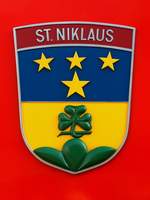 Gepäcktriebwagen Deh 4/4 22 (ex-BVZ) - Wappen von SANKT NIKLAUS