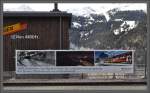 Hier noch ein Nachtrag zu meinem Jubilum, gesehen am Bahnhof Wengen :-) (01.05.2012)