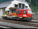 SBB - Windhoff  Baudiensttraktor 98 85 5 234 431-5 abgestellt im Bhf. Erstfeldn am 07.06.2025