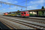 SBB - Tm 234 406 + Zwischenwagen + 234 426 bei der durchfahrt im Bhf. Rupperswil am 23.07.2026