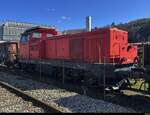 ex SBB - SWTR  Bm 4/4  98 85 5 840 407-1 abgestellt in einem Eingezäunten Areal in Biel am 01.03.2026 ... Standort ausserhalb der Geleise