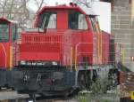 SBB Cargo  - Am 841 030-0 im Bahnhof von Frauenfeld am 11.11.2007