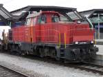 SBB - Disellok Am 841 036-7 bei Rangierarbeiten im Hauptbahnhof von Zrich am 15.02.2008