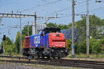 Am 843 094-4 durchf�hrt am 16.07.2026 solo den Bahnhof Pratteln.