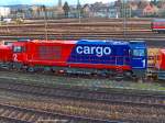 SBB Cargo Am 840 002-0 am 29.12.03 abgestellt in Basel Bad Bf für Swiss Rail Cargo Italy bestimmt Die Baureihe wirt für Güterzüge zwischen Italien und der Schweiz eingesetzt 