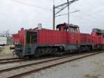 SBB - Rangierlok Am 841 011-0 in Bielam 06.04.2014