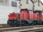 SBB - Am 841 007-8 im Areal der IW Biel am 22.03.2015  ..