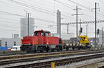 Am 841 035-4 durchfährt den Bahnhof Pratteln. Die Aufnahme stammt vom 26.10.2016.