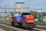 Am 843 093-6 durchfährt den Bahnhof Pratteln.