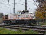 Sersa - Lok Am 843 152-0 in Aarberg am 12.11.2022