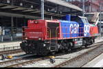 SBB - Am  843 069-6 im SBB Bahnhof von Basel am 23.05.2023