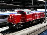 SBB - Am 843 041-5 bei Rangierfahrt im Bahnhof Basel SBB am 26.06.2011