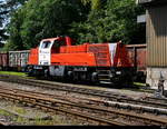 Stahl Gerlafingen mit der 847 005-6 in Gerlafingen am 07.07.2018