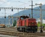 Bm 4/4 18443 und ein Semaphor (Formsiganl) in RB Biel/Bienne
(8. Mai 2009)