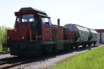 Zug 85*** in Kilchberg Zuckerfabrig abfahrbereit nach Zrich Vorbahnhof.