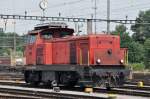 Bm 4/4 18407 beim Güterbahnhof in Muttenz. Die Aufnahme stammt vom 17.06.2014.
