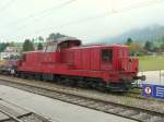 ex SBB - Rangierlok Bm 6/6 18511 im Bahnhof Tavannes am 30.09.2012