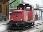 SBB - Em 3/3 18807 im Bahnhof Wildegg am 20.06.2010