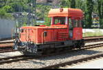 MGB - Rangierlok Gm 3/3  72 im Bhf. Visp am 20.07.2026