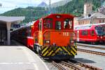 RhB Rangierlok Tm 2/2 112 am 05.07.26 in St.