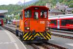 RhB Rangierlok Tm 2/2 112 am 05.07.26 in St.