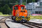 RhB Rangierlok Tm 2/2 112 am 05.07.26 in St.