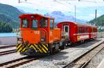 RhB Rangierlok Tm 2/2 112 am 05.07.26 in St.