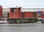 SBB - Tm 2/2 8788 im Gterbahnhof Biel am 03.02.2013