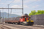 Tm 234 078-4, durchfährt den Bahnhof Gelterkinden.