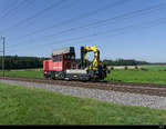 SBB - Baudienst Tm 2/2  234 221-0 unterwegs bei Lyssach am 17.09.2018