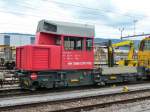 SBB - Tm 234 134-5 im Bahnhofsareal von Delemont am 10.06.2012