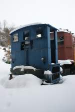 Rangiertraktor der Firma Breuer AG, Hchst bei Frankfurt/M (D) aufgenommen am 16.02.2009 in Le Chlet (Le Locle).