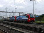 SBB - Loks 91 80 6 193 472-8 mit 91 80 6 193 463-7 unterwegs mit Güterzug in Prattelen am 17.05.2018