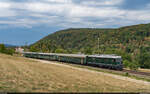 DSF Re 4/4 II 11173 / Rümikon, 16. August 2026<br>
Extrafahrten Koblenz - Bülach zum Streckenjubiläum 150 Jahre Winterthur - Koblenz.