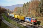 SBB Re4/4 420 344, Lenzburg, 11.11.2025.
