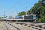 Re 4/4 II 11161 f�hrt am 08.07.2026 Richtung Station Augarten.