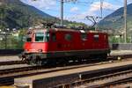SBB Re 420 271-9 am 08.07.26 in Brig Bhf vom Bahnsteig aus fotografiert 