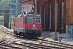SBB Re 420 271-9 am 08.07.26 in Brig Bhf vom Bahnsteig aus fotografiert 