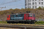 Re 420 345-1 durchf�hrt am16.07.2026 solo den Bahnhof Pratteln.