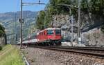Die SBB 420 199 bespannte am 23.