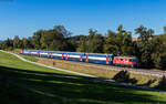 Re 420 212 und Re 420 227 mit der S 19961 (Dietikon - Pf�ffikon ZH) bei Illnau 4.9.26