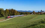 Re 420 214 und Re 420 221 als S 19968 (Pf�ffikon ZH - Koblenz) bei Illnau 4.9.26