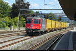 SBB - 420 345-1 vor Postzug bei der durchfahrt in Rupperswil am 23.07.2026