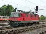SBB - Re 4/4 11355 abgestellt im Bahnhof Langenthal am 30.08.2012