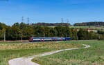 Re 450 017 als S 18354 (Wetzikon - Z�rich Hardbr�cke) bei Effretikon 4.9.26.